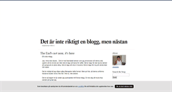 Desktop Screenshot of jesperbergman.blogg.se