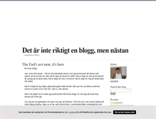 Tablet Screenshot of jesperbergman.blogg.se
