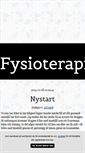 Mobile Screenshot of fysioterapi.blogg.se