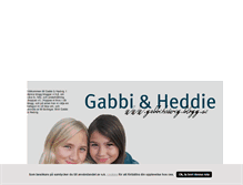 Tablet Screenshot of gabbihedvig.blogg.se