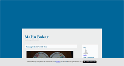 Desktop Screenshot of malinbakar.blogg.se