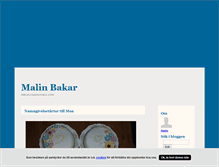 Tablet Screenshot of malinbakar.blogg.se