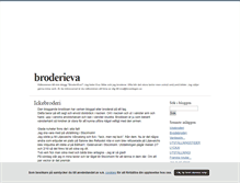 Tablet Screenshot of broderieva.blogg.se