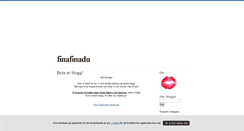 Desktop Screenshot of finafinadu.blogg.se