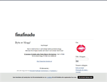 Tablet Screenshot of finafinadu.blogg.se