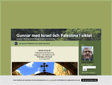 Tablet Screenshot of palestinagunnar.blogg.se