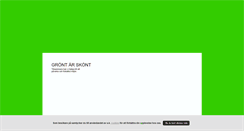 Desktop Screenshot of grontarskont.blogg.se