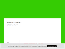 Tablet Screenshot of grontarskont.blogg.se