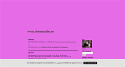 Desktop Screenshot of ericawinterqvist.blogg.se