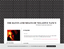Tablet Screenshot of negativenancy.blogg.se