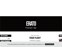 Tablet Screenshot of erato.blogg.se
