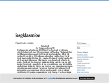 Tablet Screenshot of iesgklassnioe.blogg.se