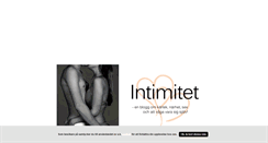 Desktop Screenshot of intimitet.blogg.se