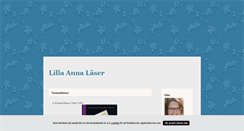 Desktop Screenshot of lillaannalaser.blogg.se