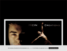 Tablet Screenshot of heincreation.blogg.se