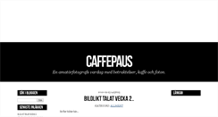 Desktop Screenshot of caffepaus.blogg.se