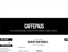 Tablet Screenshot of caffepaus.blogg.se