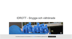 Desktop Screenshot of ehvsidrott.blogg.se