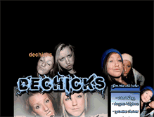 Tablet Screenshot of dechicks.blogg.se