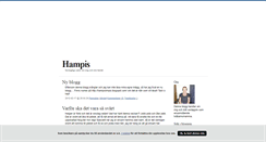 Desktop Screenshot of hampis.blogg.se