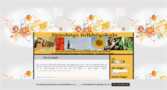 Desktop Screenshot of jamshogsfolkhogskola.blogg.se