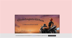 Desktop Screenshot of onsdagstraffen.blogg.se