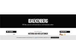 Desktop Screenshot of idaekenberg.blogg.se