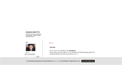 Desktop Screenshot of nashimoto.blogg.se