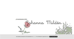 Desktop Screenshot of johannamilden.blogg.se