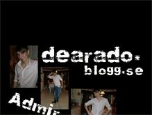 Tablet Screenshot of dearado.blogg.se