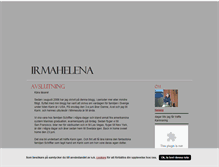 Tablet Screenshot of irmahelena.blogg.se