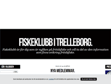 Tablet Screenshot of fiskeklubb.blogg.se