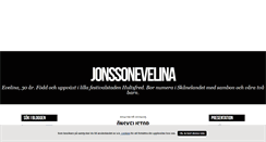 Desktop Screenshot of jonssonevelina.blogg.se