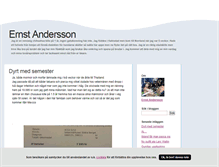 Tablet Screenshot of ernstandersson.blogg.se