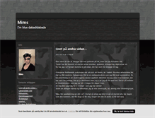 Tablet Screenshot of mims1.blogg.se
