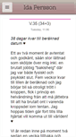 Mobile Screenshot of idaperssson.blogg.se