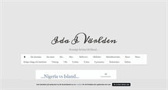 Desktop Screenshot of idarodriguez.blogg.se