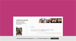 Desktop Screenshot of josefinilondon.blogg.se