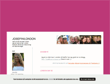 Tablet Screenshot of josefinilondon.blogg.se