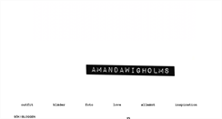 Desktop Screenshot of amandawigholms.blogg.se