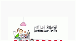 Desktop Screenshot of matildasalmen.blogg.se
