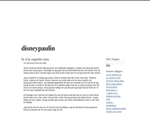 Tablet Screenshot of disneypaulin.blogg.se