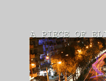 Tablet Screenshot of apieceofelin.blogg.se