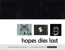 Tablet Screenshot of hopesdieslast.blogg.se