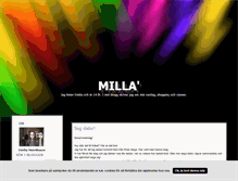 Tablet Screenshot of mjauumilla.blogg.se