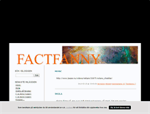 Tablet Screenshot of factfanny.blogg.se