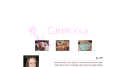 Desktop Screenshot of cakelicious.blogg.se