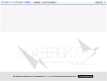 Tablet Screenshot of mbergfoth.blogg.se