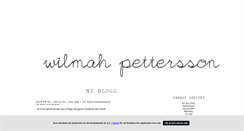 Desktop Screenshot of petterssonw.blogg.se