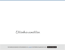 Tablet Screenshot of ellenkaramelllen.blogg.se